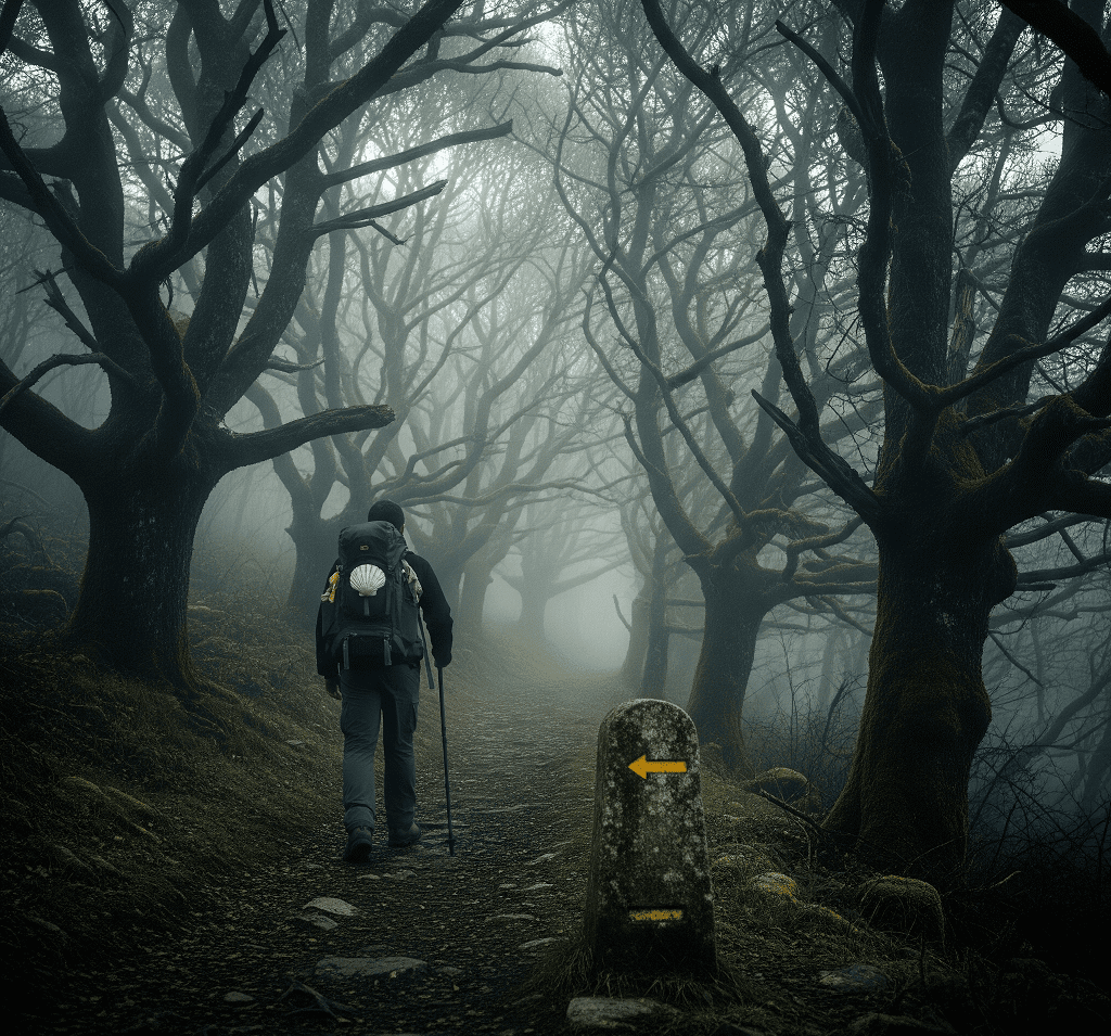 Historia de suspense en el camino de santiago